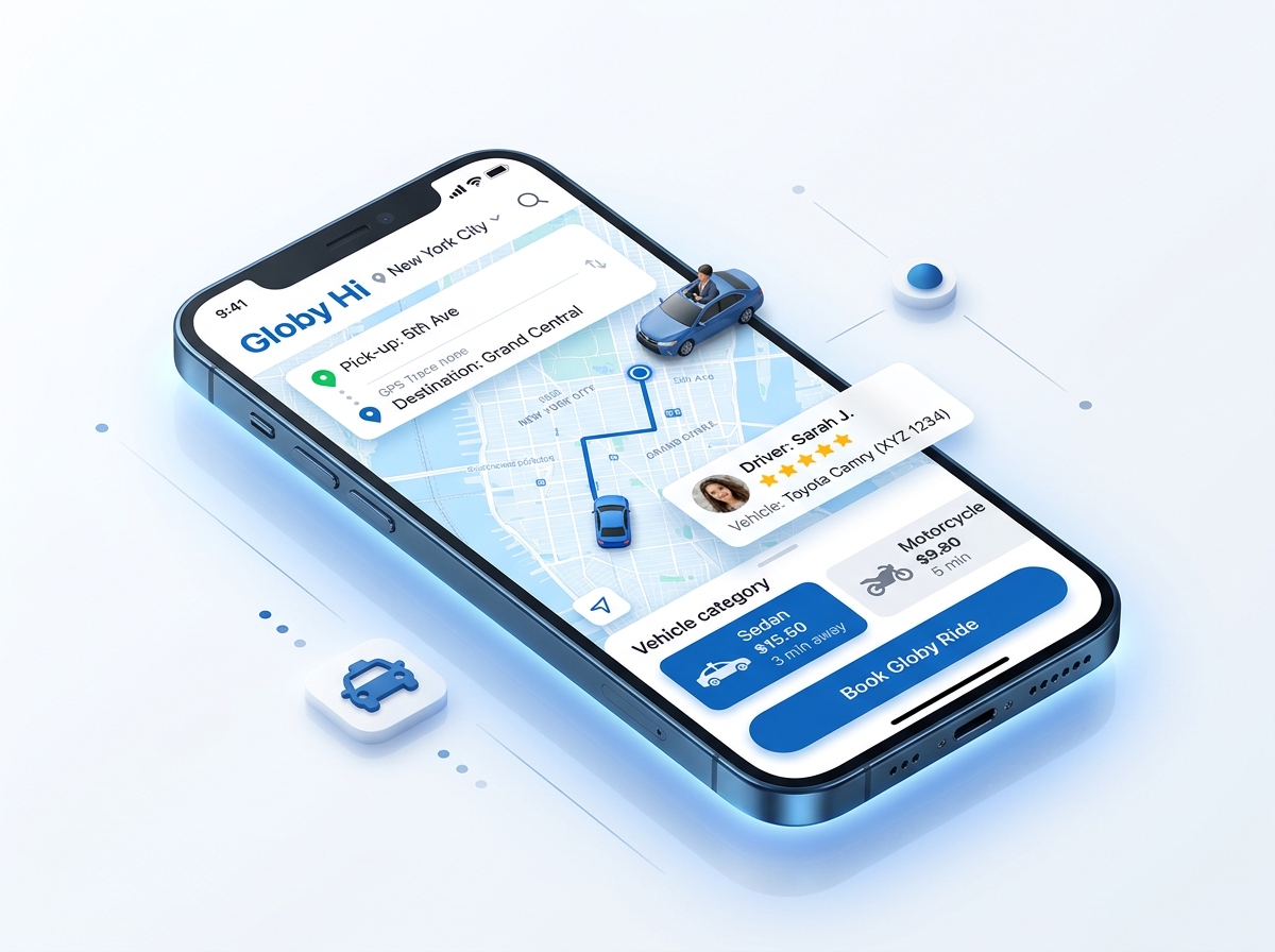 Globy Hi Passenger Mobile App